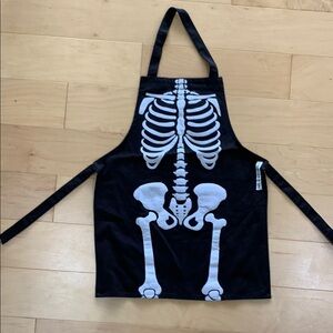 Skeleton Print Apron William Sonoma